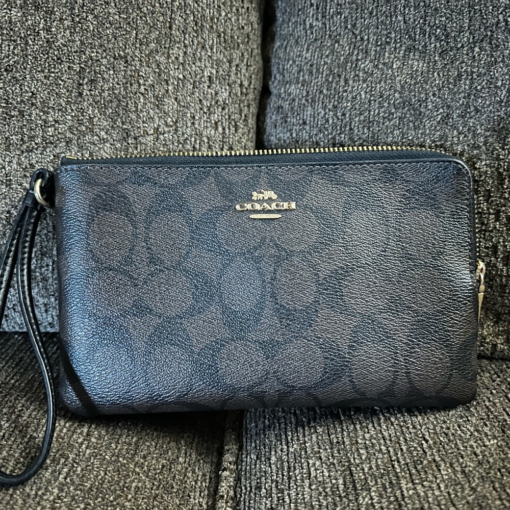 Coach Double Zipper Wallet